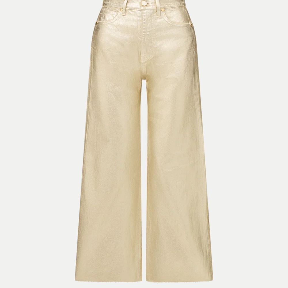 Veronica Beard Taylor Wide Legged Crop Jean